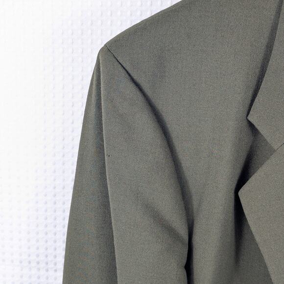 Corbin 46R Green Blazer Sport Coat Men Two Button USA Union Vintage Dillard’s - Picture 7 of 9